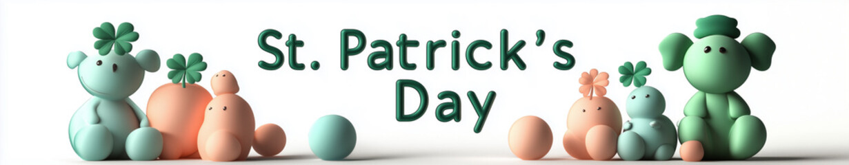 Whimsical St. Patrick&rsquo;s Day banner