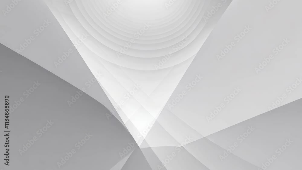 Poster abstract grey background with gentle curves and subtle light effects for modern design