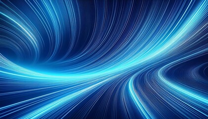 Fototapeta premium Speed motion light curves abstract tech vector graphic resource