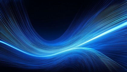 Fototapeta premium Speed motion light curves abstract tech vector graphic resource