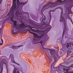 Abstract Purple Swirls Background Illustration