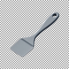 silicone Spatula for Flipping and Stirring on transparent background, png, psd
