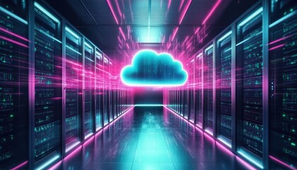 Naklejka premium Efficient data migration techniques for cloud integration.