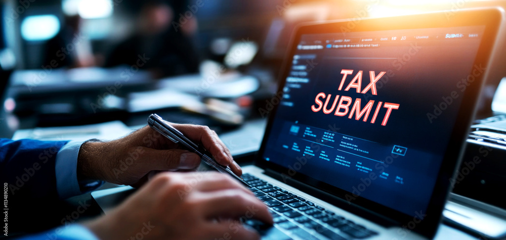 Aufkleber professional tax submission process in an office environment a guide to efficiently submit your taxe