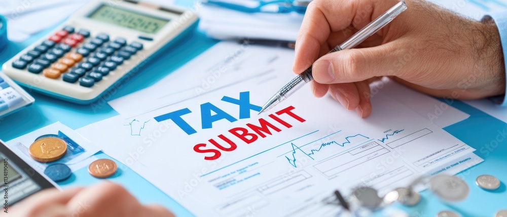 Aufkleber professional tax submission process in an office environment a detailed overview for efficient filin