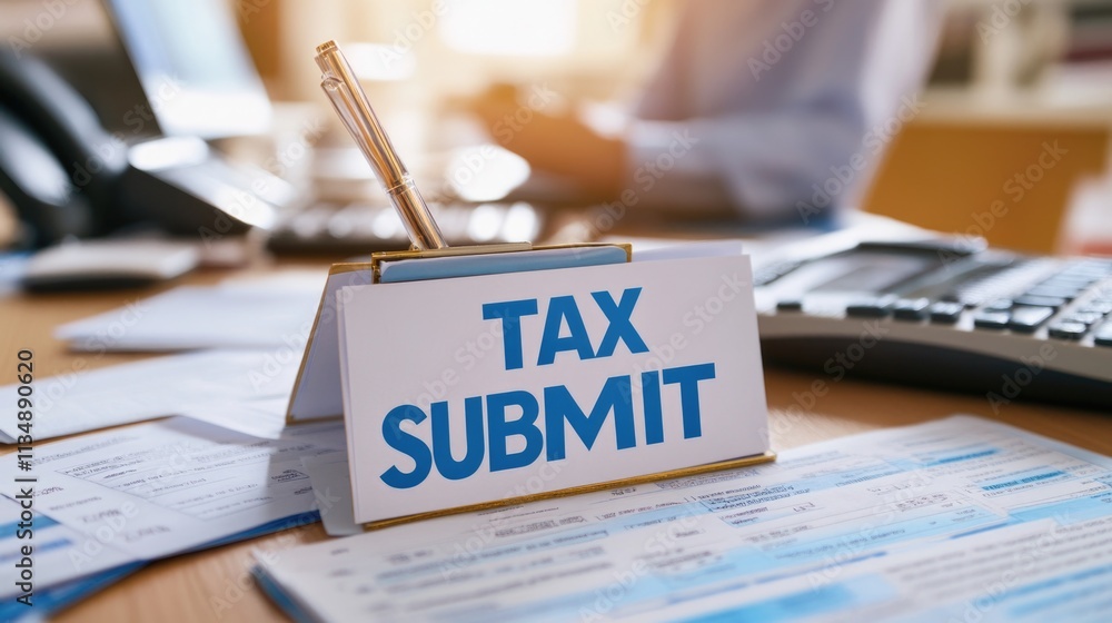 Aufkleber professional tax submission process in office environment a guide to efficient tax management and su
