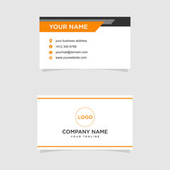 business card design vector template