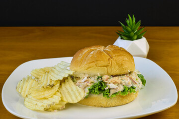 turkey salad sandwich