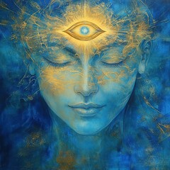 Mystical Third Eye Artwork