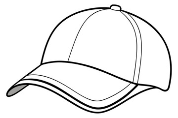 baseball cap vector illustration
