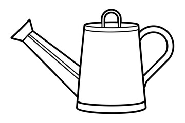 watering can isolated on white