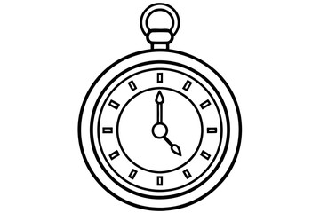 stopwatch isolated on white