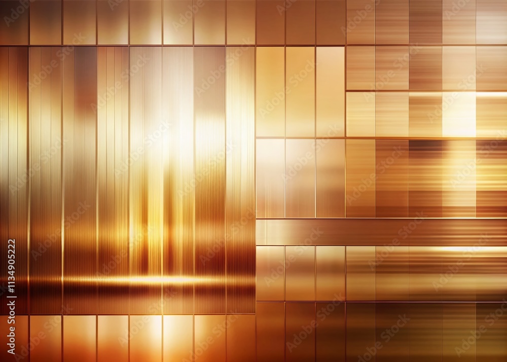 Poster elegant blurred gradient cream to copper abstract background for architectural photography and moder