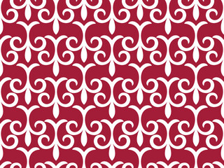 Floral pattern. Wallpaper baroque, damask. Seamless vector background. Graphic modern pattern.