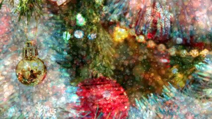 Abstract Christmas background