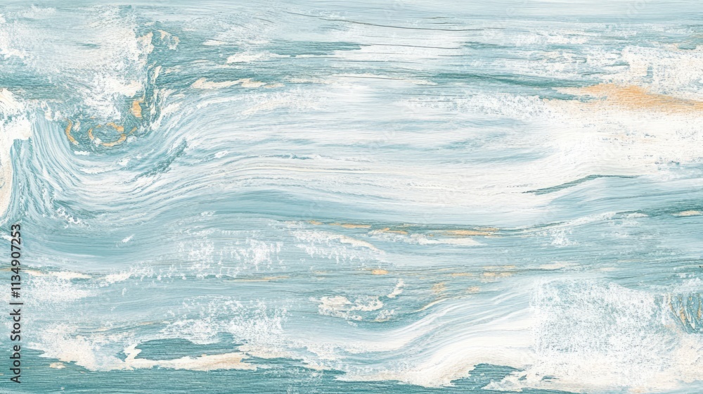 Poster pastel blue wood texture background with smooth waves and soft colors ideal for copy space and artis