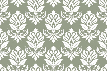 Abstract floral seamless pattern. Modern stylish texture repeating. Vector background.