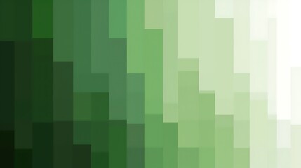 Abstract Green Pixelated Gradient Background for Digital Design Projects
