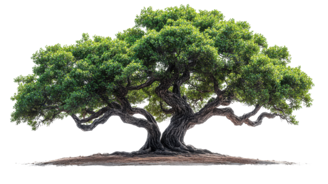 tree isolated on white background