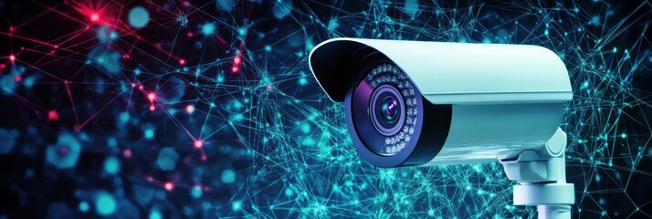 Modern Surveillance Camera with Network Connections