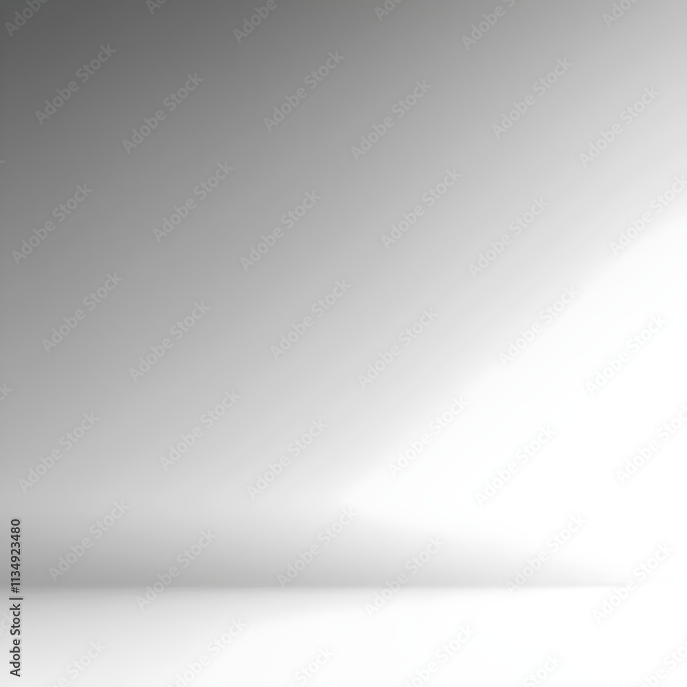 Poster a minimalist, abstract background with soft gradients of white and gray, creating a serene and moder
