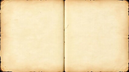 Old paper with blank pages
