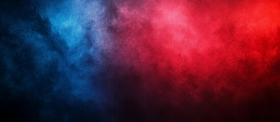 Fototapeta premium Red and blue gradient background