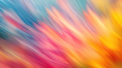 Vibrant multicolor abstract background with soft focus and flowing patterns ideal for art and design projects.