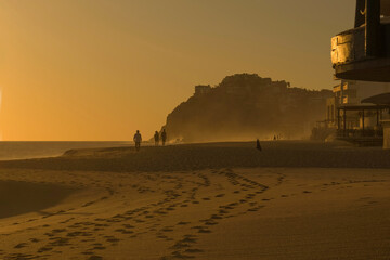 Los Cabos B.C.S. (México) at sunset.