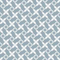 Abstract floral seamless pattern. Modern stylish texture repeating. Vector background.