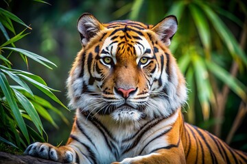 Tiger with Forest