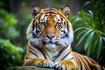 Tiger with Forest
