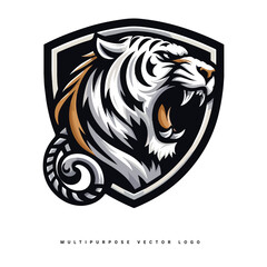 Creative and unique professional corporate esports Cricket and football Sports logo with Animal 
