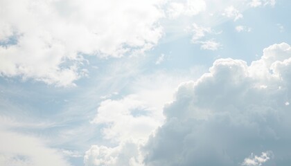 blue sky with clouds