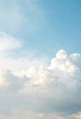 blue sky with clouds