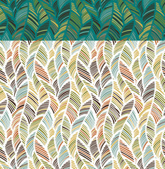 Textile and digital seamless pattern