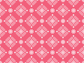 Abstract floral seamless pattern. Modern stylish texture repeating. Vector background.
