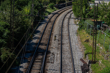 railway in the countryside