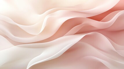 Obraz premium background, comforting soothing, abstract Soft pink and white silk fabric texture