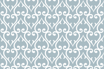 Abstract geometric seamless pattern Decorative lattice in the Moroccan style. Vector illustration.