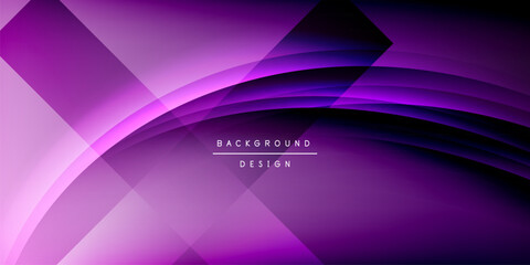 Expressive poster with shadow lines. Features technology, minimalist, and business themes, bright vibrant color schemes