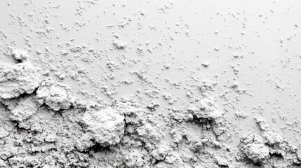 Obraz premium Delicate textures in white powder suggest serene minimalism and tranquility