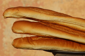 Moroccan Bread, Koumir Bread Close Up