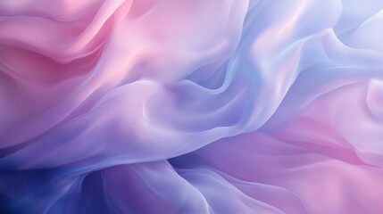 Fototapeta premium Delicate Pastel Fabric Gradient Background
