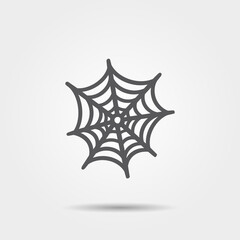 Spider web icon