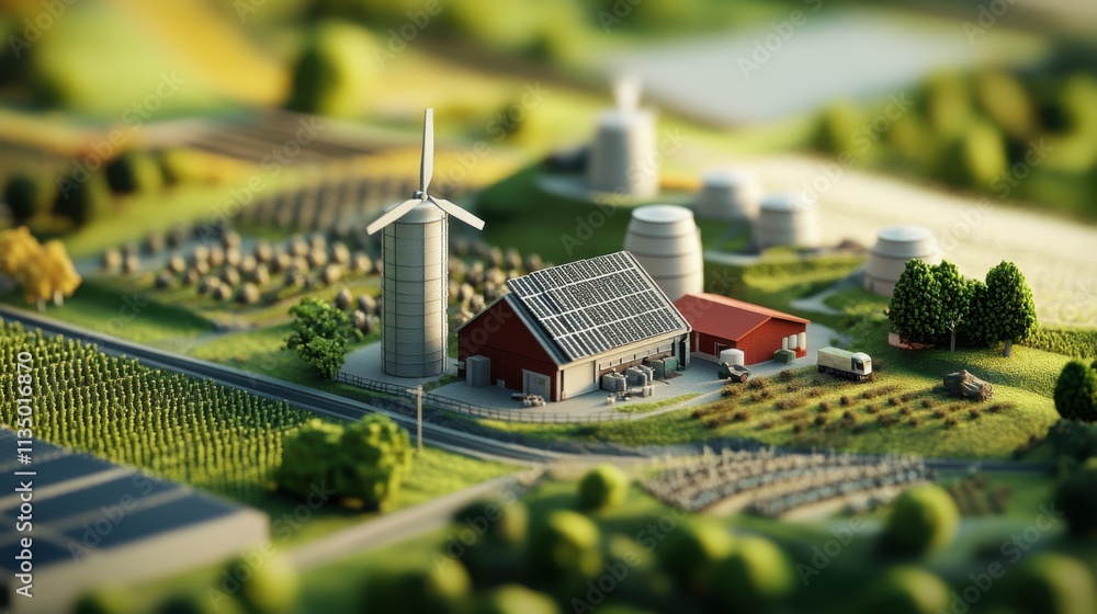 Poster smart farm using data to optimize energy