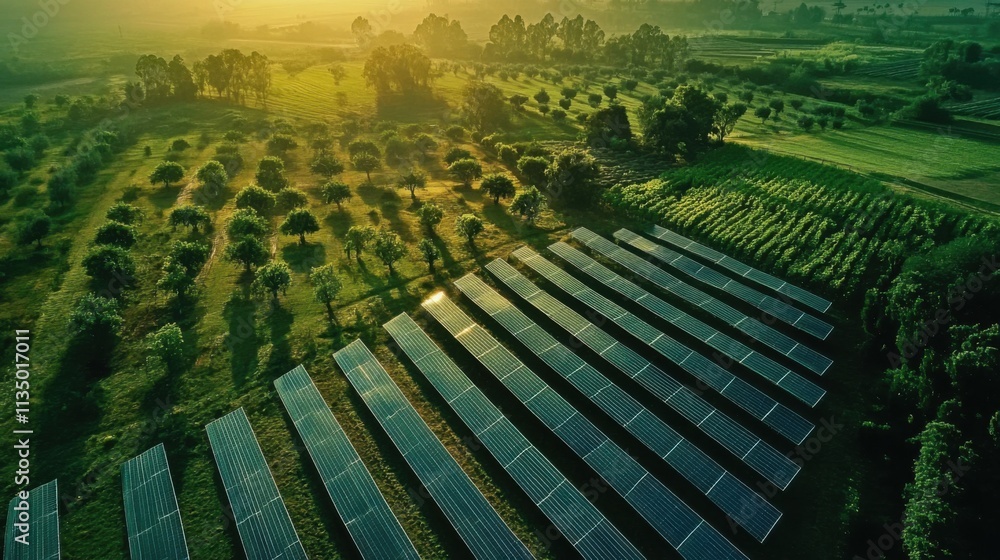 Poster smart farm using data to optimize energy consumption