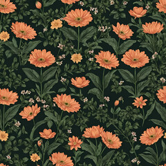 seamless floral pattern