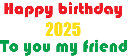 Happy Birthday to You Handwritten