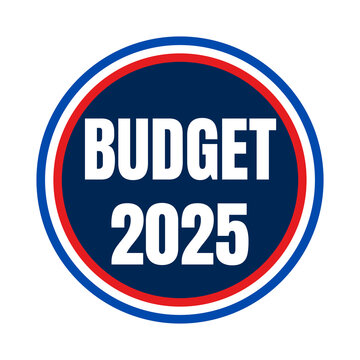 Symbole budget 2025 en France